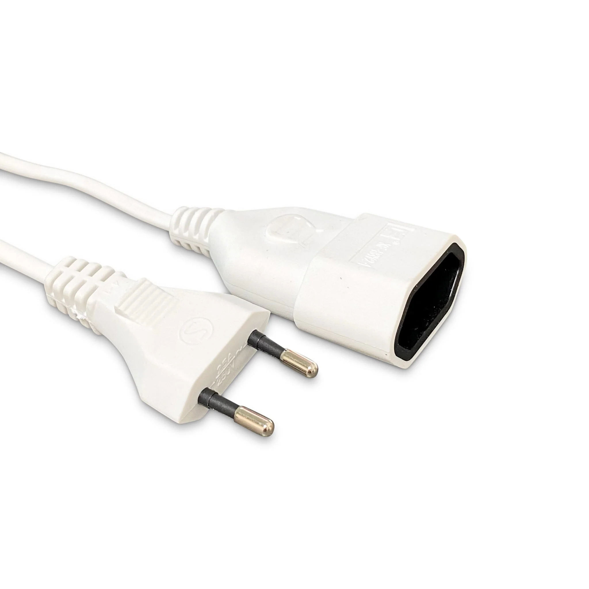 Rallonge électrique pour lampes | Câble d'extension 2 mètres - blanc – Image 4